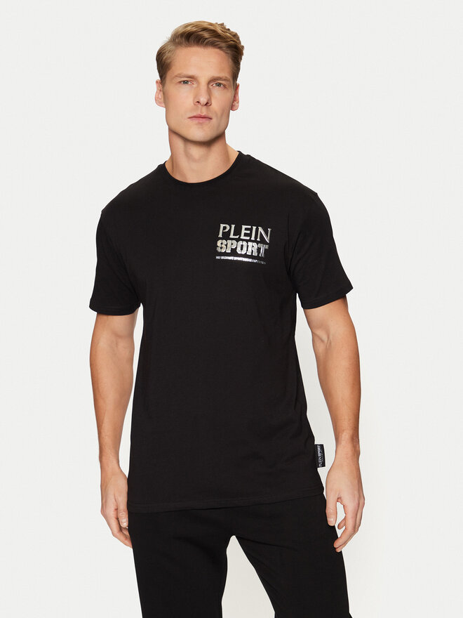 Plein Sport Plein Sport T-Shirt AADC MTK7913 STE003N Μαύρο Regular Fit