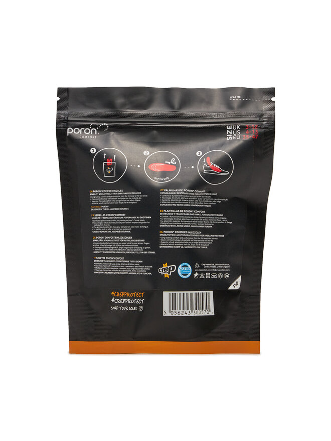 Crep Protect Vložky Crep Protect The Ulimate Sneaker Insoles 5258265 Červená