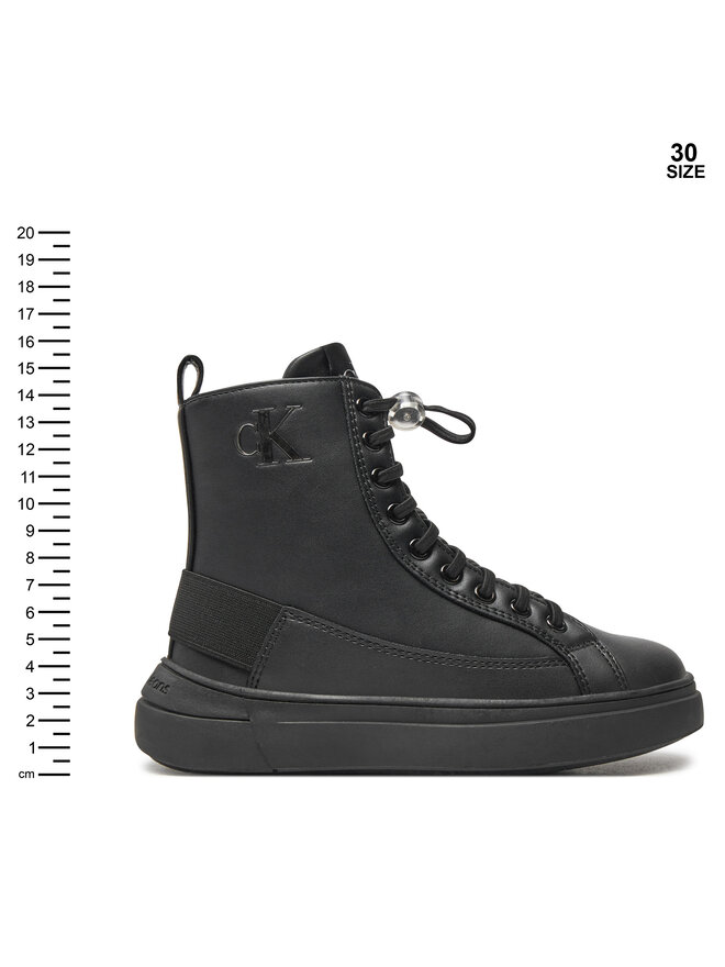Calvin Klein Jeans Stiefeletten Calvin Klein Jeans Lace-Up Bootie V3A5-80988-1355 M Schwarz