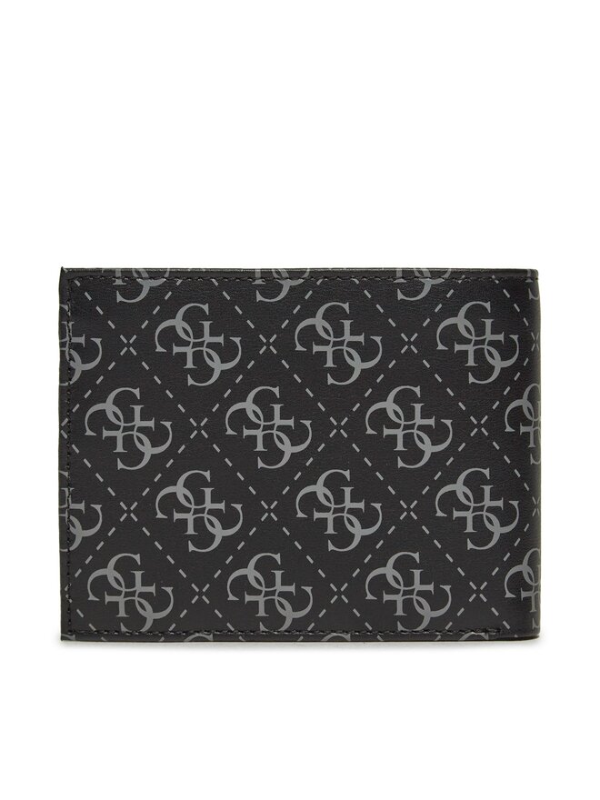 Guess Veliki muški novčanik Guess SMVELE LEA27 Crna