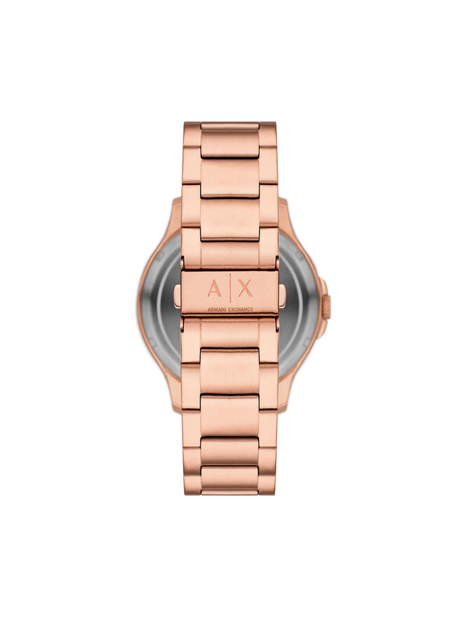Armani Exchange Zegarek Armani Exchange Hampton Automatic AX2456 Złoty
