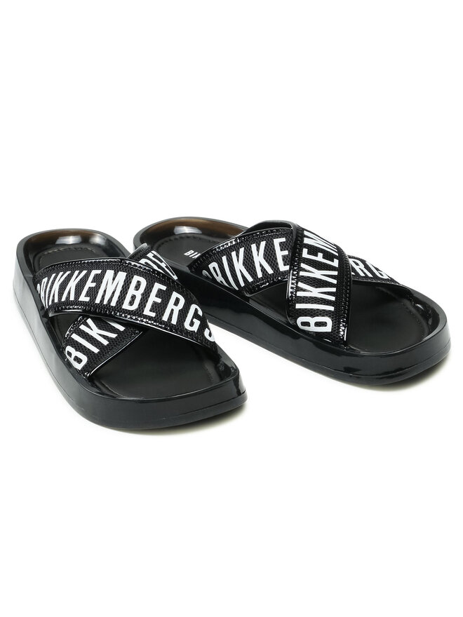 Bikkembergs Шльопанці Bikkembergs Noemy B4BKW0151 Чорний