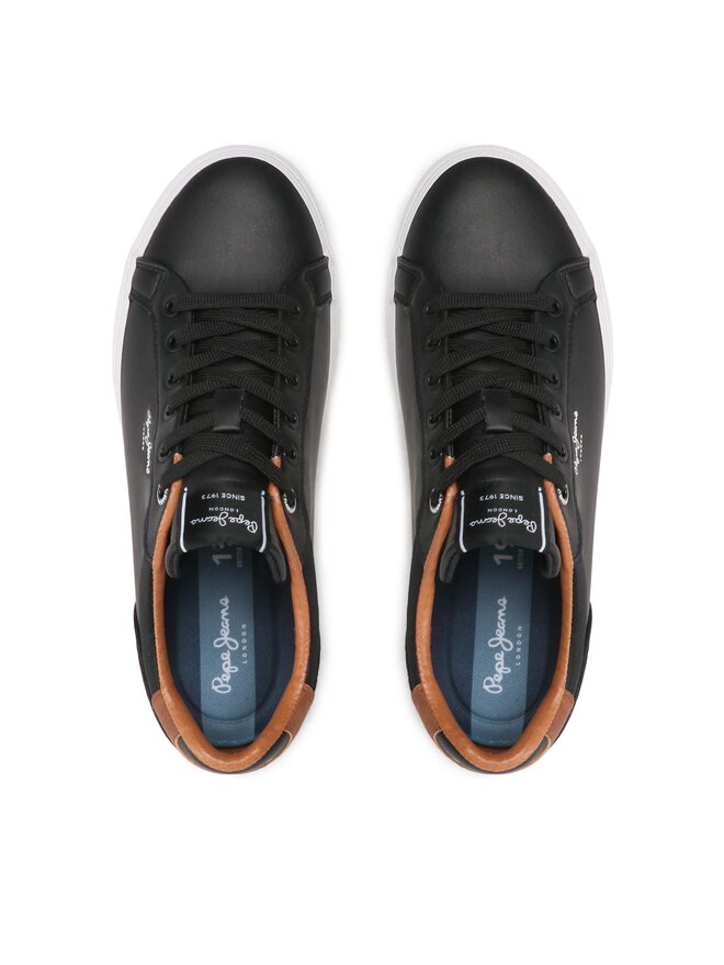 Pepe Jeans Αθλητικά Pepe Jeans Kenton Court PMS30839 Μαύρο