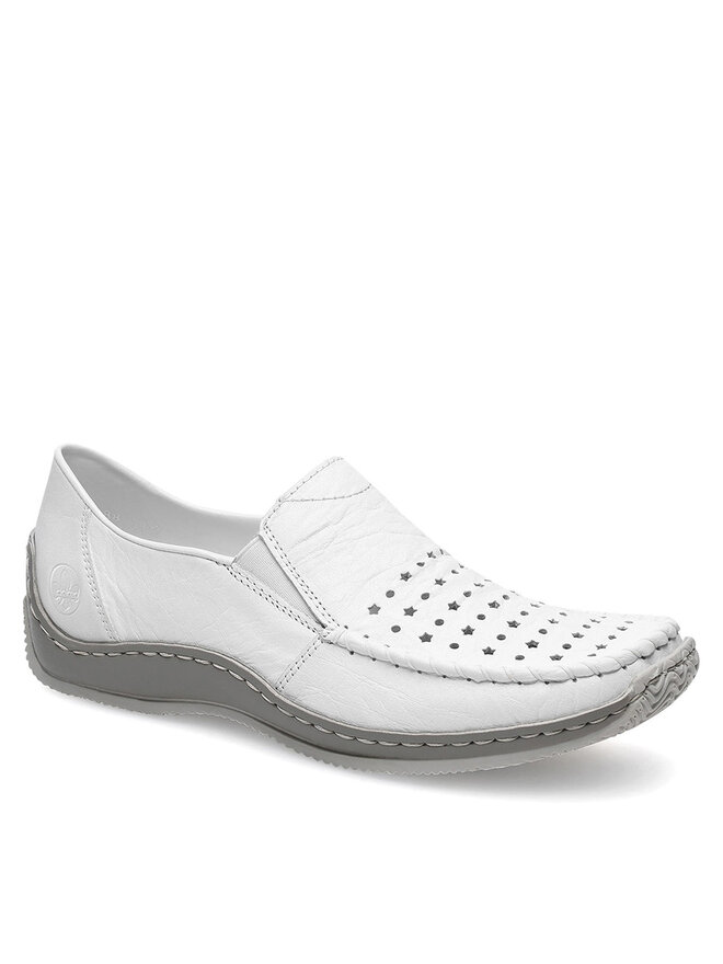 Rieker Mocassini Rieker L1765-80 Bianco