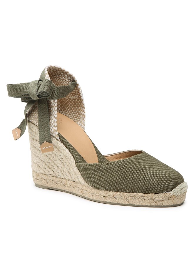 Castañer Espadrilles Castañer Carina/8/002 021642-414 Zöld