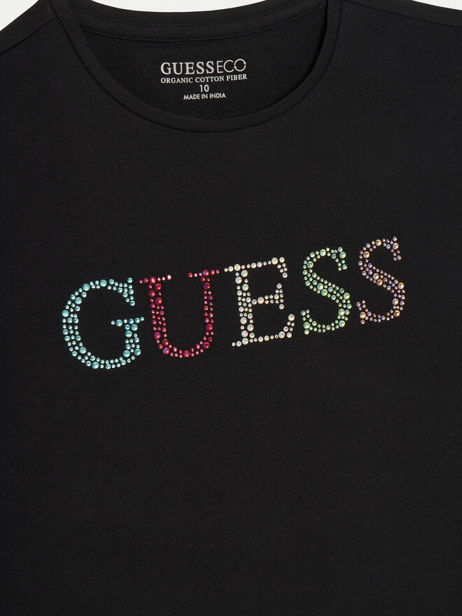 Guess Guess T-Shirt J5GI38 J1314 Μαύρο Regular Fit