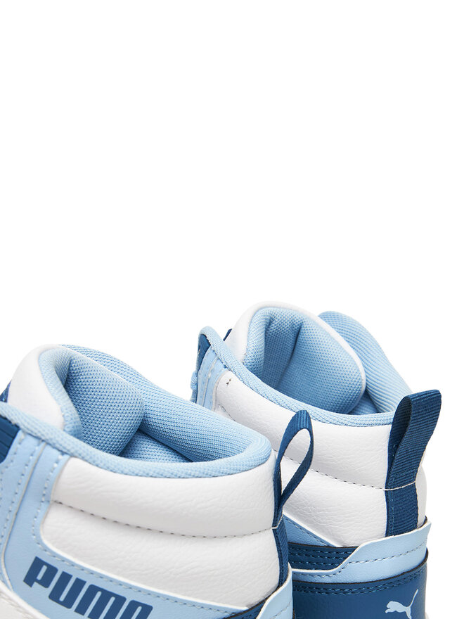 Puma Снікерcи Puma Rebound V6 Mid Jr 393831 32 Білий