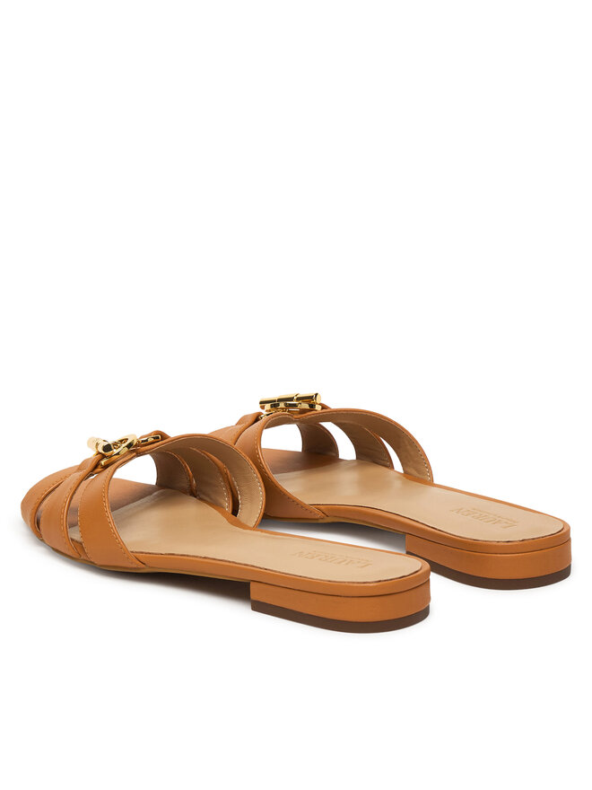 LAUREN RALPH LAUREN Pantoletten LAUREN RALPH LAUREN 802982875006 Braun