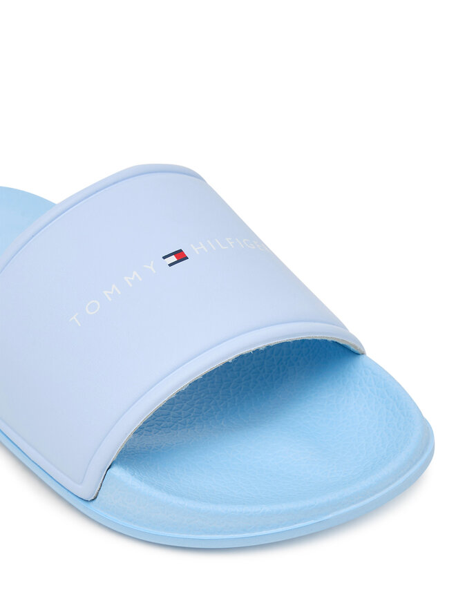 Tommy Hilfiger Pantoletten Tommy Hilfiger T3X0-34403-1172 Blau