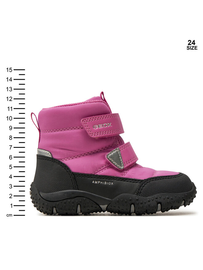 Geox Škornji za sneg Geox B Baltic Girl B Abx B4654B 0FU50 C8062 S Roza