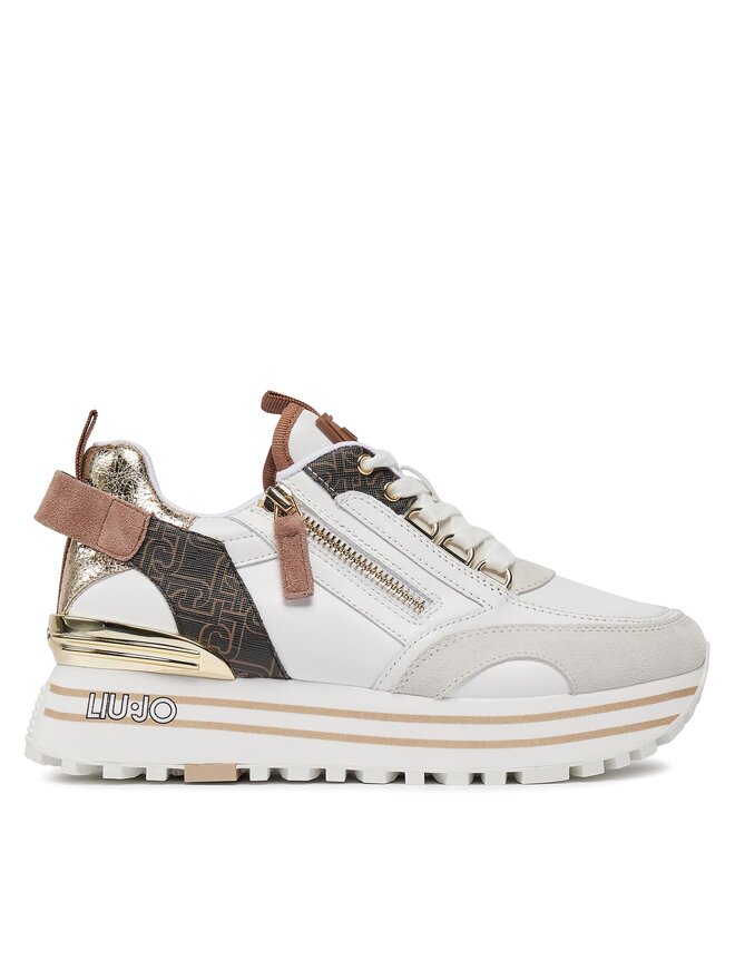 Liu Jo Sneakersy Liu Jo Maxi Wonder 72 BA4057 PX454 Biela