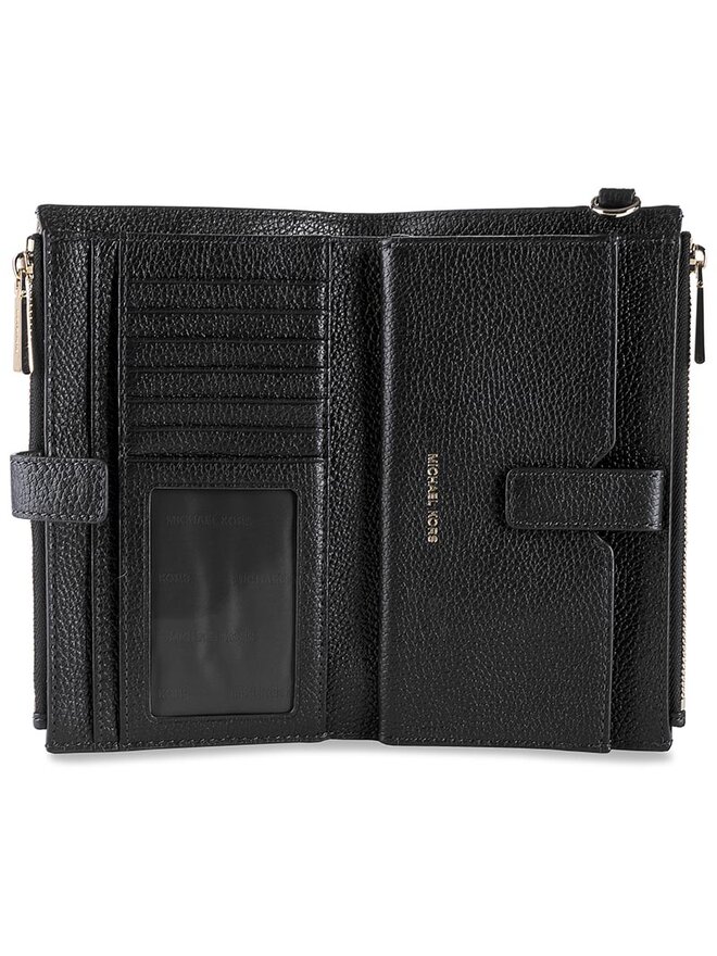 MICHAEL Michael Kors Nagy női pénztárca MICHAEL Michael Kors Wristlets 32T7GAFW4L Fekete