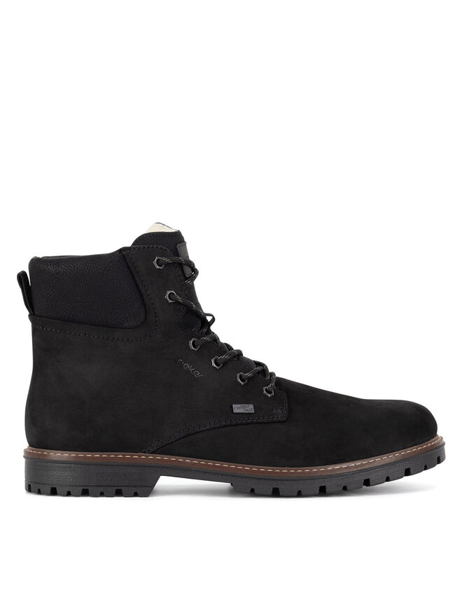 Rieker Schnürschuhe Rieker F3606-00 Schwarz