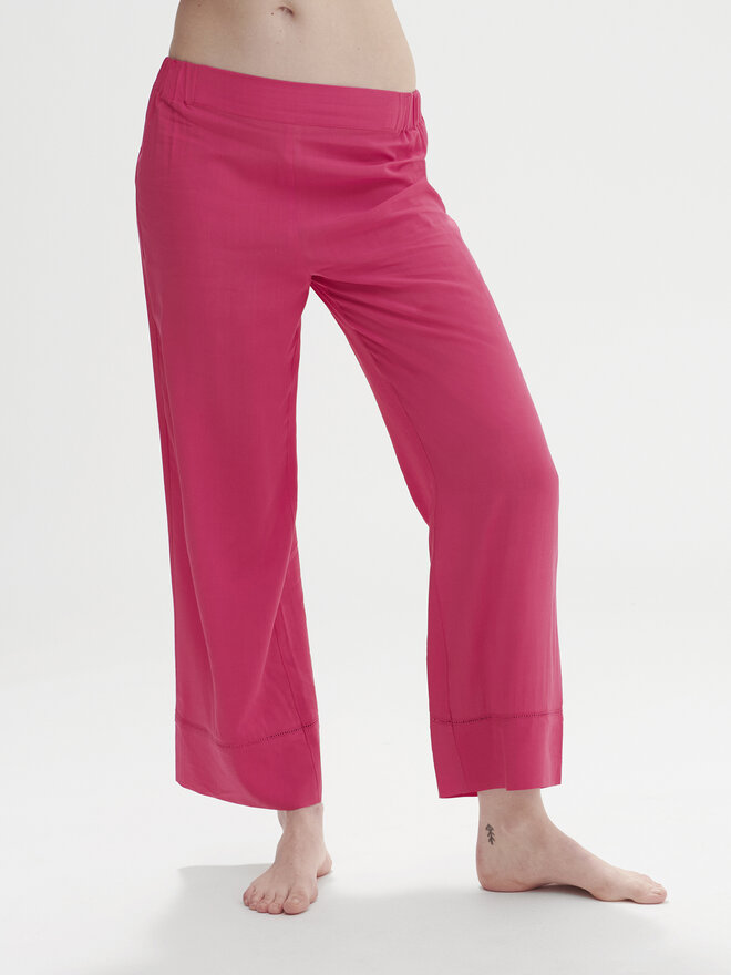 Simone Pérèle Simone Pérèle Pantalones de pijama Songe 18S660 Rosa Comfort Fit