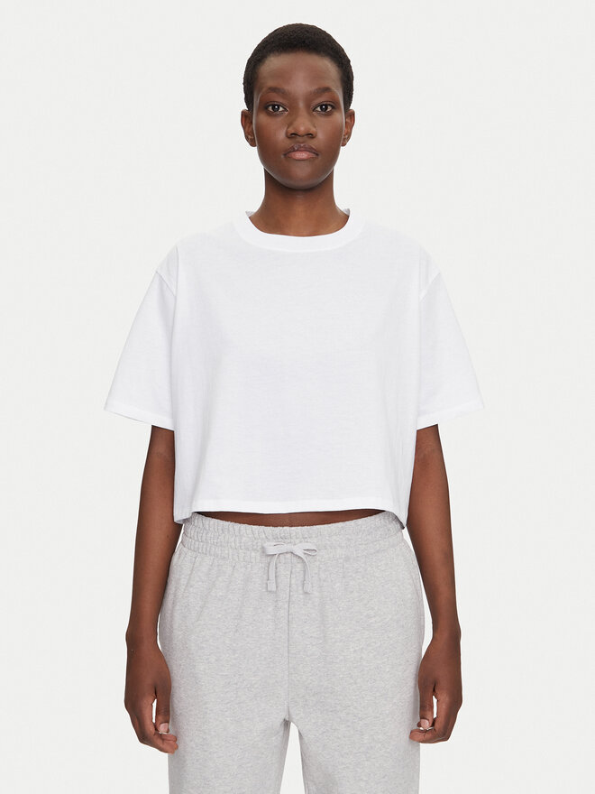 Under Armour Under Armour Póló Rival 1389721 Fehér Loose Fit