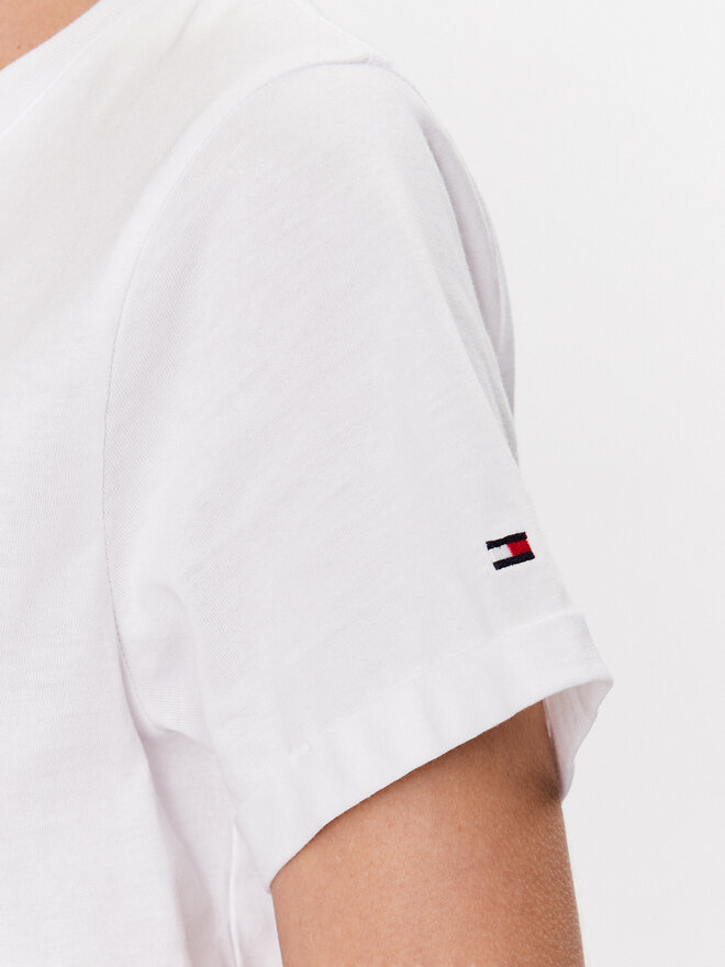 Tommy Hilfiger Tommy Hilfiger Camiseta UW0UW04525 Blanco Relaxed Fit