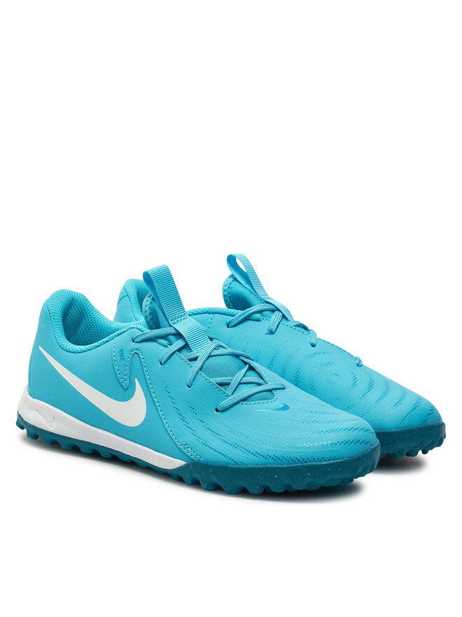 Nike Futbola apavi Nike Jr Phantom Gx II Academy Tf FJ2608 400 Zils