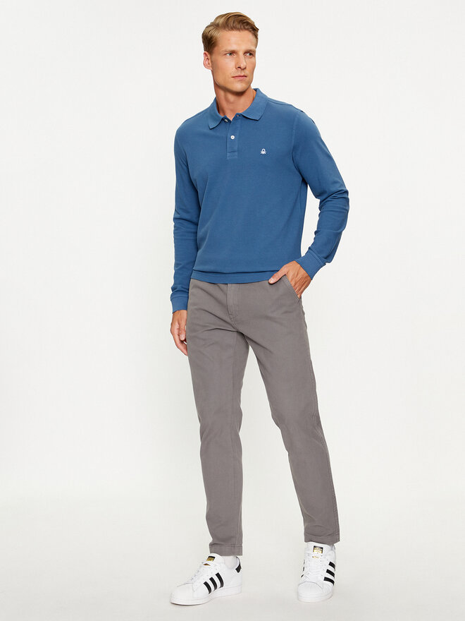 United Colors Of Benetton United Colors Of Benetton Pólóing 3089J3204 Kék Regular Fit