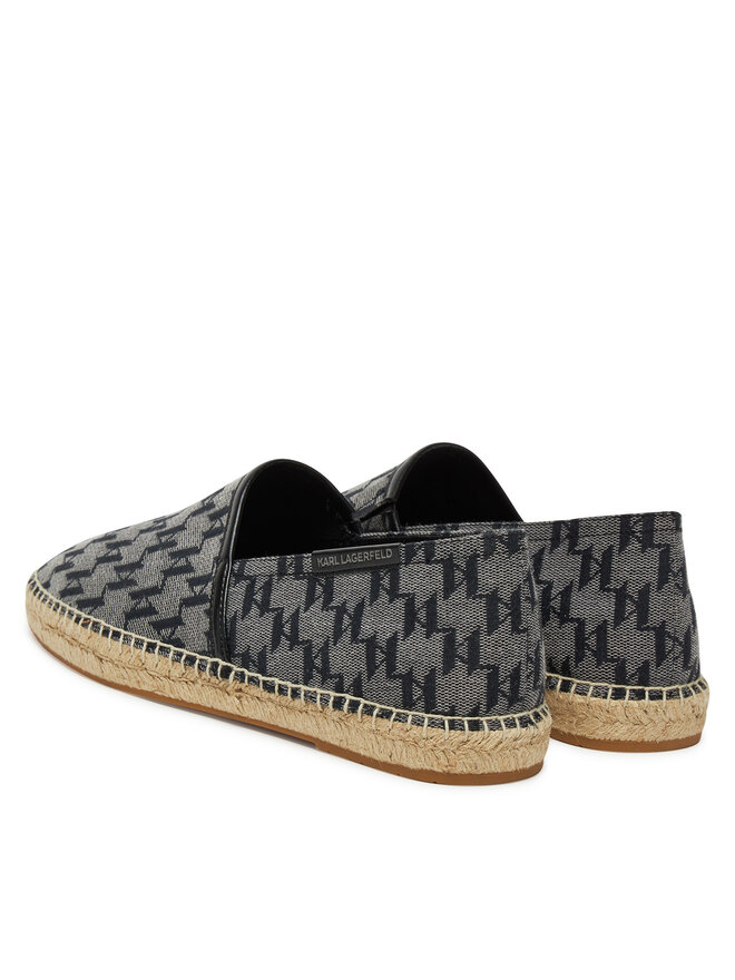 KARL LAGERFELD Espadrile KARL LAGERFELD KL70125 Crna