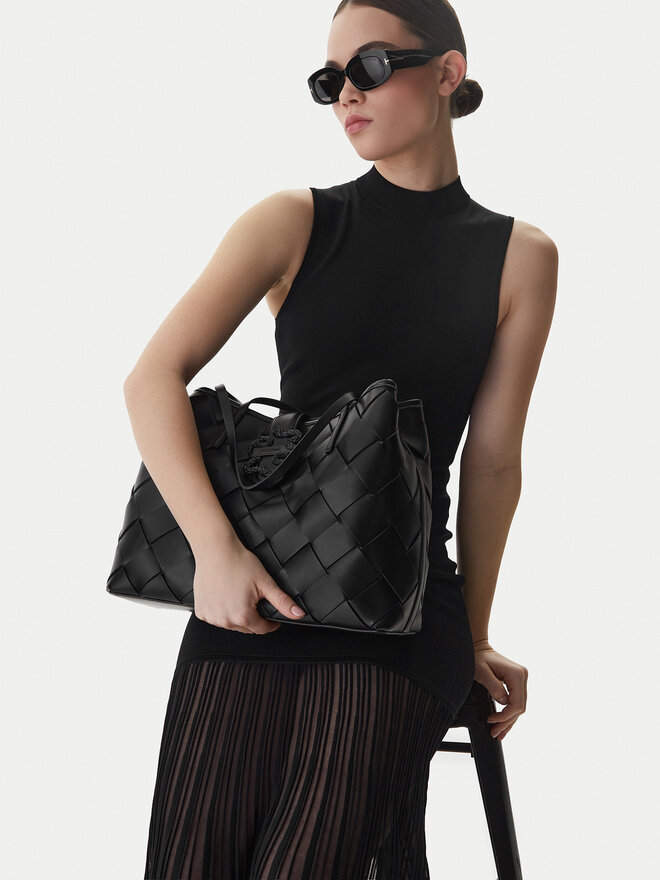 Just Cavalli Handtasche Just Cavalli 80RA4BM2 ZSD88 Schwarz