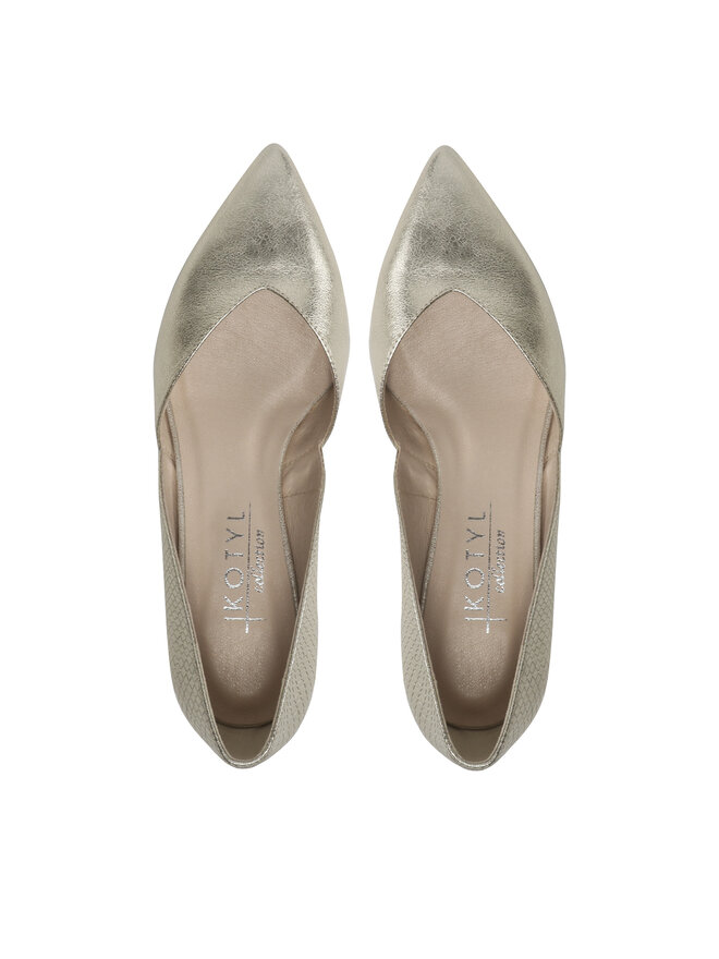 Kotyl Halbschuhe Kotyl 9937 Goldfarben