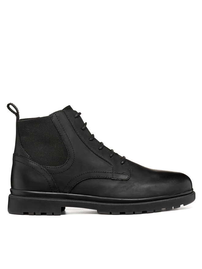 Geox Schnürschuhe Geox U Andalo U66DDB 000FF C9997 Schwarz