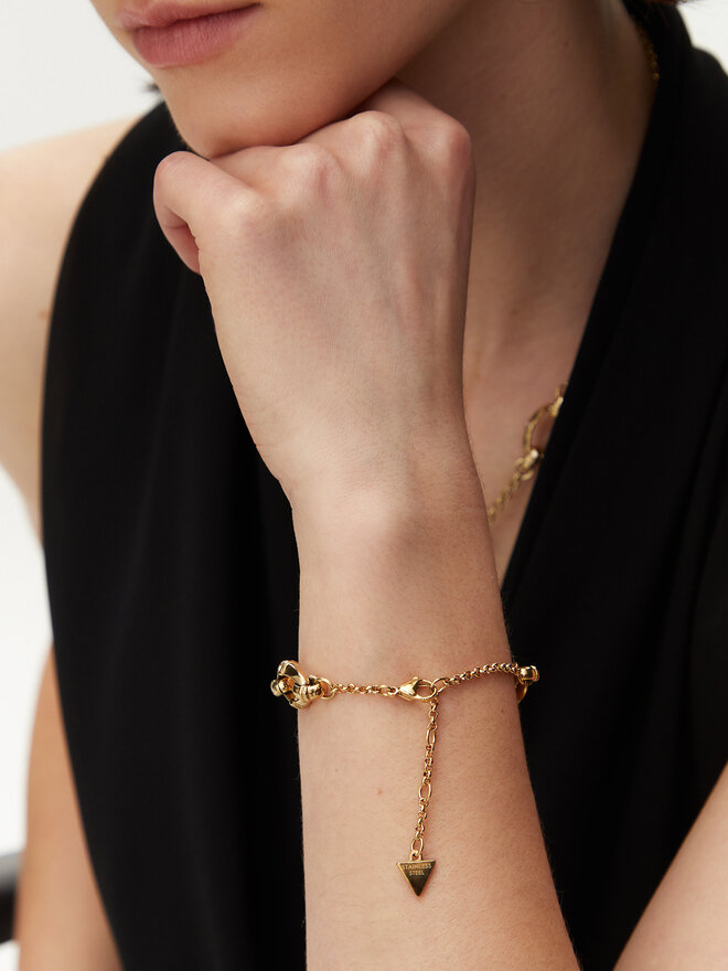 Guess Βραχιόλι Guess JUBB05 168JW Χρυσό