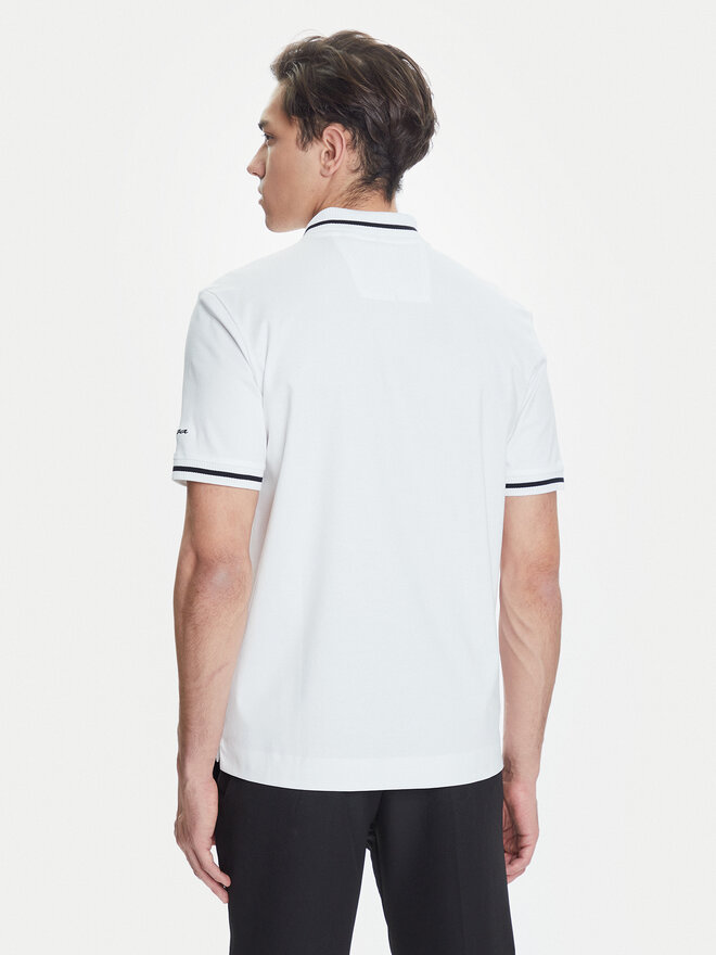 BOSS BOSS Polo C-Parris 197 50543257 Blanco Regular Fit