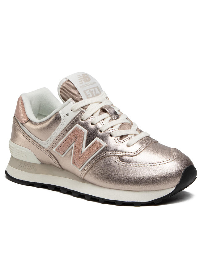 Sneakers New Balance WL574PM2 Oro escarpe