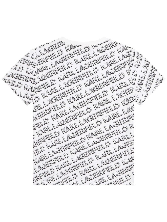 Karl Lagerfeld Kids Karl Lagerfeld Kids T-Shirt Z25395 S Weiß Regular Fit