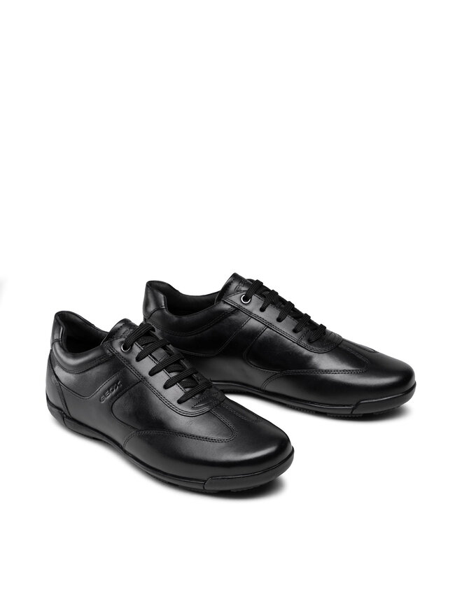 Geox Halbschuhe Geox U Edgware A U023BA 043BC C9999 Schwarz