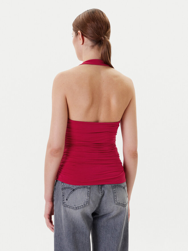Guess Guess Top W5YP28 KACM2 Rojo Regular Fit