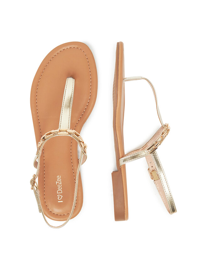 DeeZee Sandale DeeZee E2141-1 Auriu