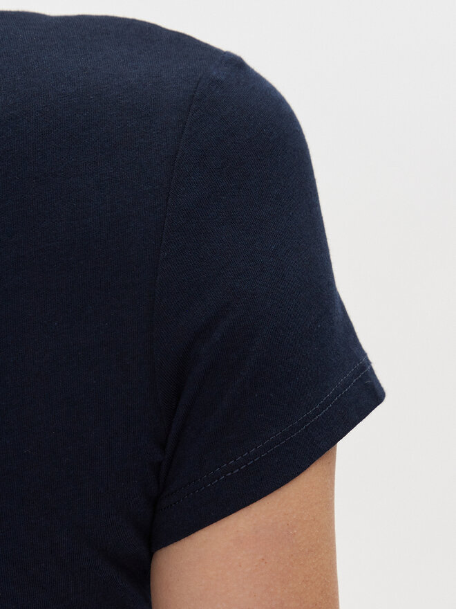 Tommy Jeans Tommy Jeans Camiseta Tjw Slim Essential Logo 2 Tee DW0DW20316 Azul marino Regular Fit
