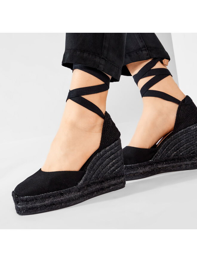Castañer Espadrilky Castañer Carina C/8ED/001 020966-100 Černá