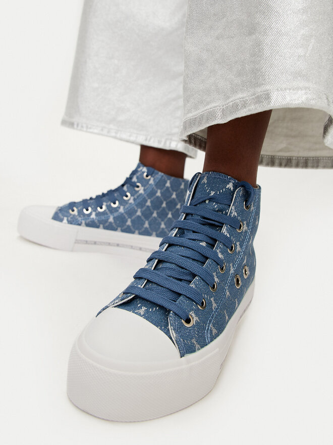 Patrizia Pepe Sneakers aus Stoff Patrizia Pepe PJ257.07 S Blau