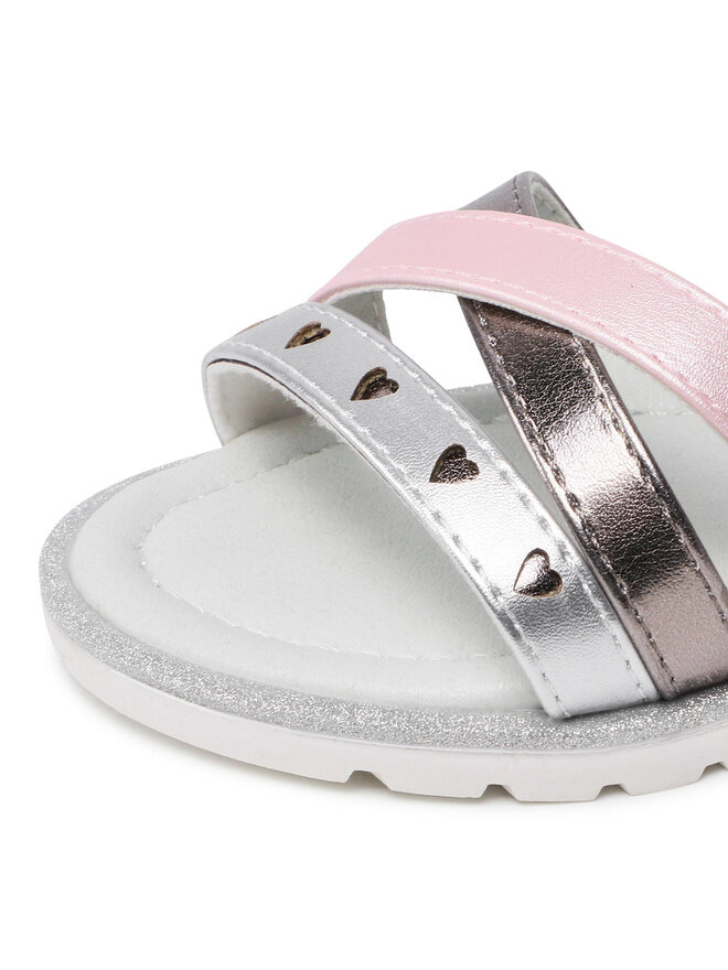 Nelli Blu Sandały Nelli Blu CM2110583SG Srebrny