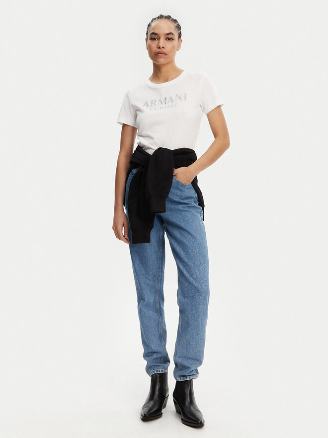 Armani Exchange Armani Exchange Футболка XW000387 AF10354 U0002 Білий Regular Fit
