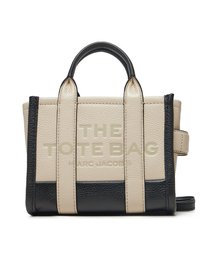 Bolso Tote Marc Jacobs Colorblock Mujer Beige Multicolor Bag Bolso