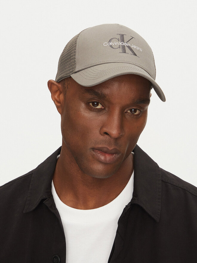 Calvin Klein Jeans Cappellino Calvin Klein Jeans Monologo LV04G5065G Grigio