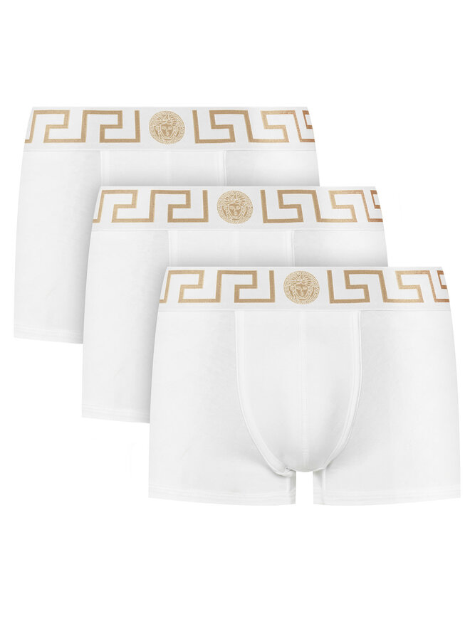 Versace Versace Pack de 3 bóxers AU10326 Blanco