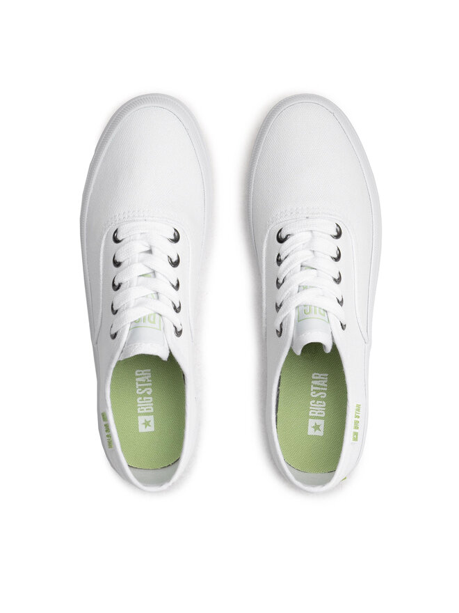 Big Star Shoes Πάνινα παπούτσια Big Star Shoes JJ274260 Λευκό
