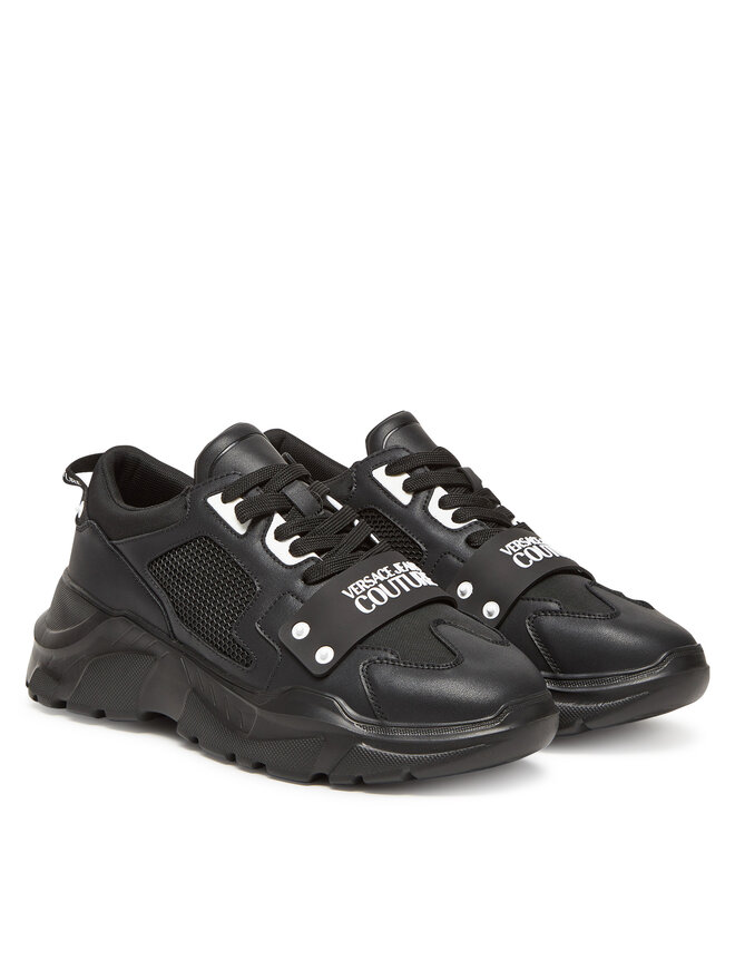 Versace Jeans Couture Sneakersy Versace Jeans Couture 78YA3SC4 Čierna