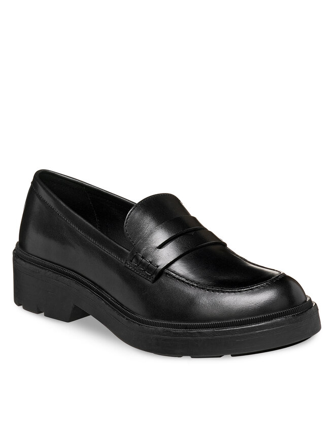 Geox Slipper Geox D Swelen D665GK 43 C9999 Schwarz
