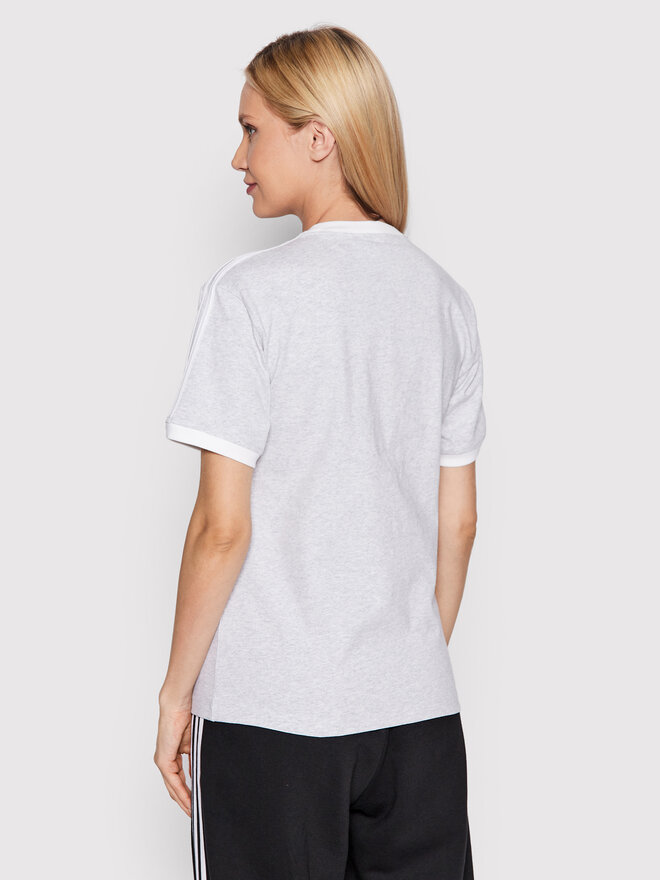 adidas adidas Marškinėliai Graphic HL6554 Pilka Loose Fit