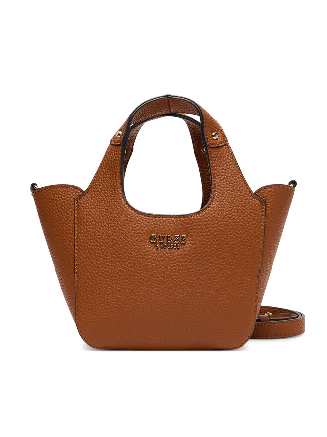 Guess Torebka Guess Calista Mini HWBG73 34750 Brązowy