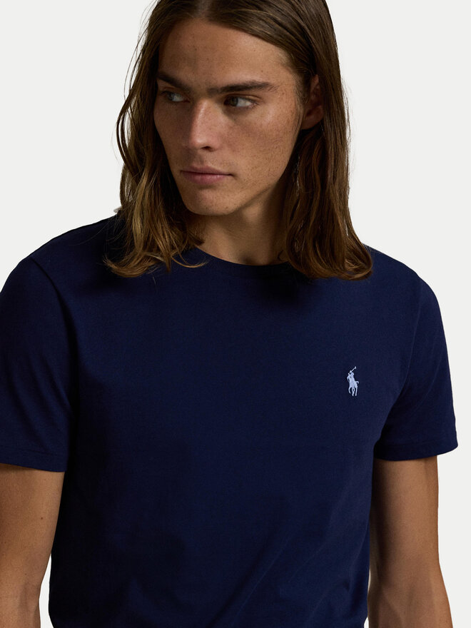 Polo Ralph Lauren Polo Ralph Lauren T-Shirt 710671438404 Dunkelblau Slim Fit