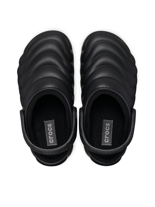 Crocs Nazouváky Crocs Classic Lined Overpuff Clog 210059 Černá