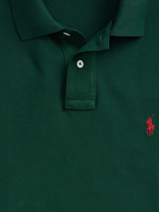 Polo Ralph Lauren Polo Ralph Lauren Poloshirt Core Replen 710782592 Grün Custom Slim Fit