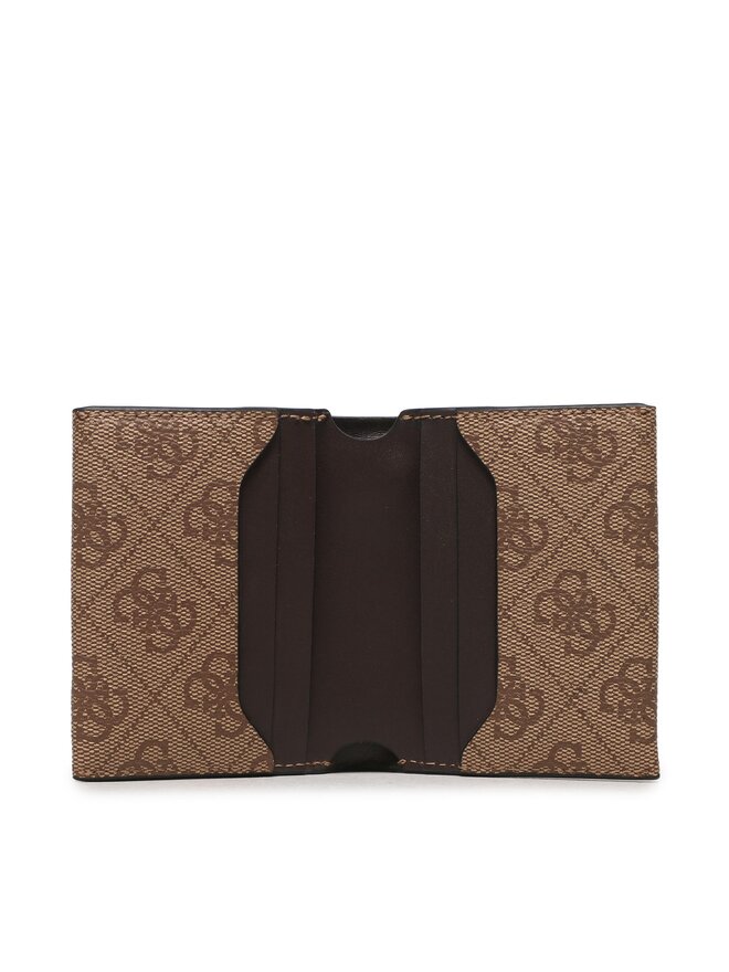 Guess Велике Чоловіче Портмоне Guess Vezzola Smart Slg SMEVZL LEA68 Коричневий